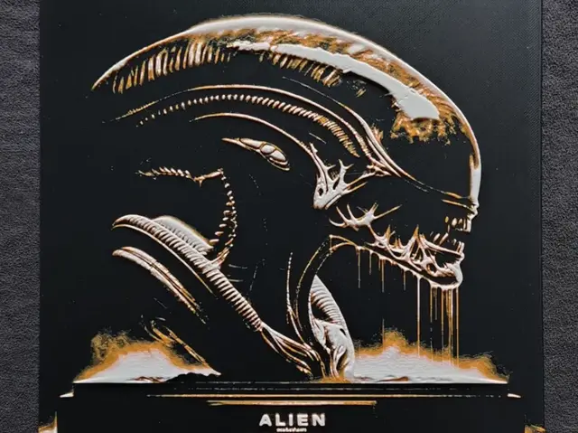 HueForge model: Alien HueForge by fD.667