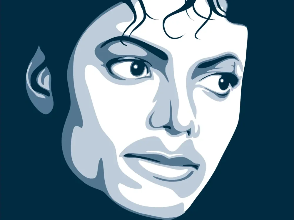 Michael Jackson Color Pop by Sheesha1584 HueForge model: Michael Jackson Color Pop by Sheesha1584