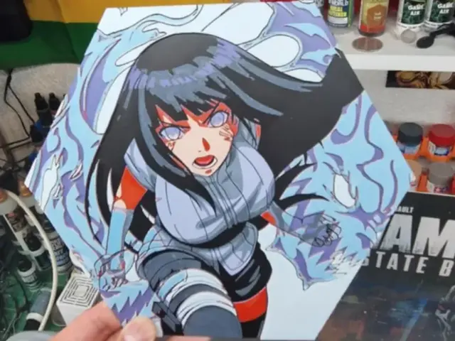 HueForge model: Hinata Hueforge - Naruto Shippûden by Dakiren