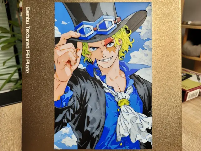 HueForge model: Sabo - Gentleman Rebel - One Piece HF 157x235 by Vincent111
