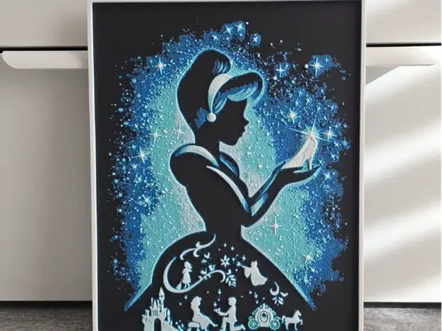 HueForge model: Disney Cinderella Hueforge by RIVY3Dprint