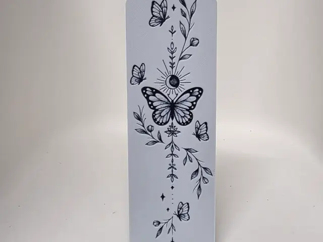 HueForge model: Butterfly Bookmark by Morganja