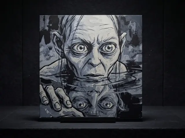 Gollum and Smeagol - 3 Colour