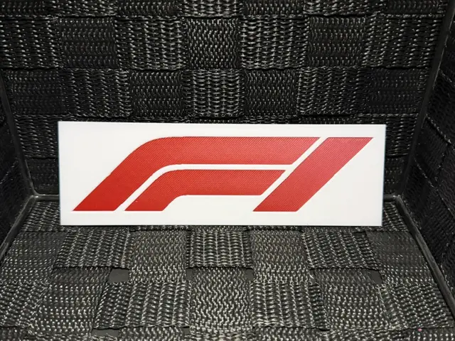 HueForge model: F1 Logo - Hueforge by JoDau