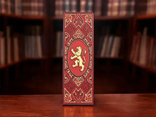 HueForge model: Harry Potter Gryffindor House Bookmark by The SkyLab 3D