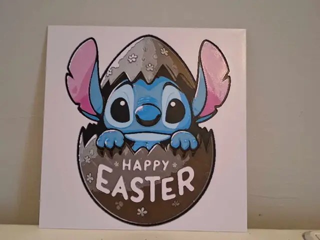 HueForge model: Stitch Easter Surprise Hueforge by 3dGlow
