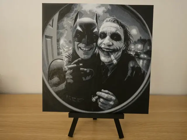 Joker and Batman Cigar Meme Hueforge