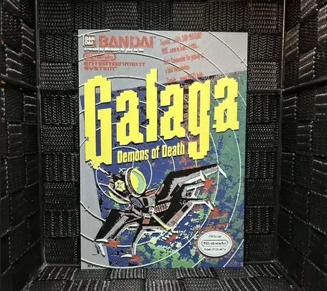 Hueforge Game Poster - Galaga -
