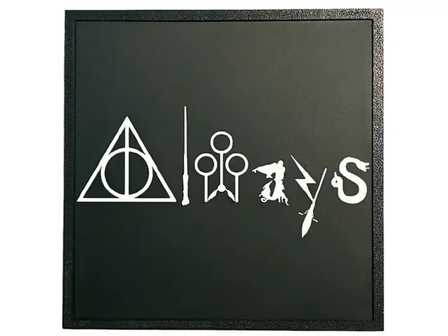 HueForge model: Harry Potter Minimalist by The SkyLab 3D