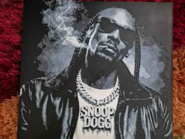 HueForge model: snoop portrait hueforge by Buntsta