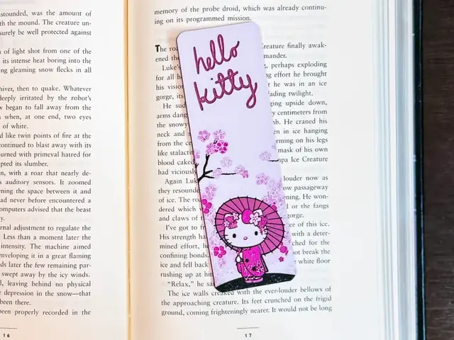 HueForge model: Hello Kitty in Japan Bookmark by Artful Creator