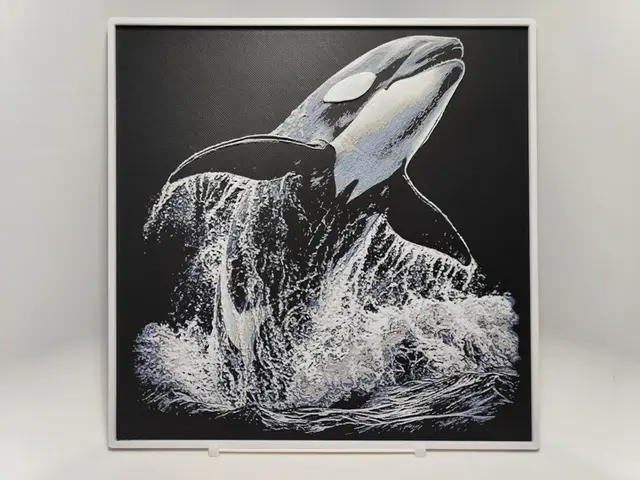 HueForge model: Orca - Hueforge by BeaN