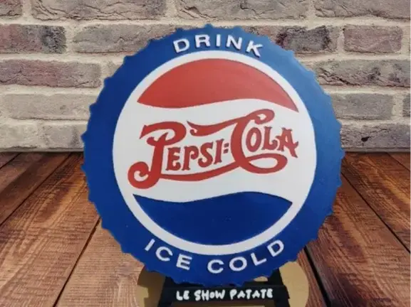 HueForge model: Capsule Pepsi retro vintage Hueforge by leshowpatate