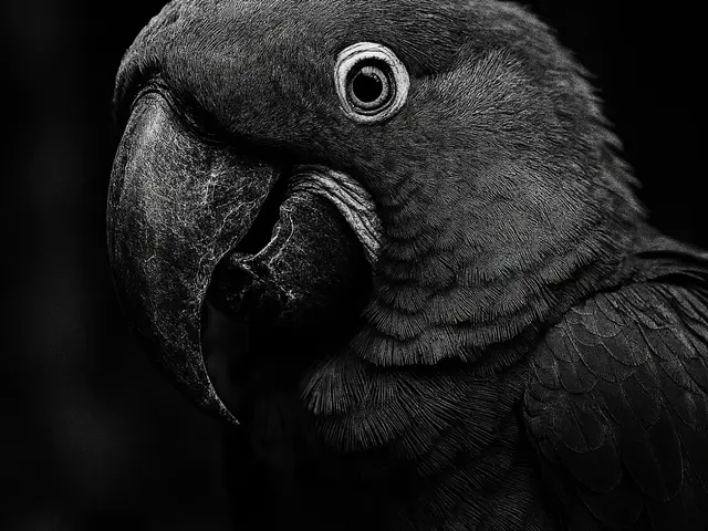 HueForge model: Hyacinth Macaw by cterry2000