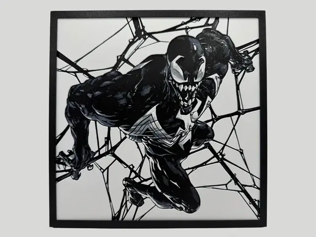 HueForge model: Web of Venom - Marvel Comics by Canadian Gamer