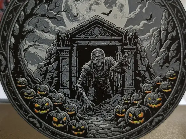 Halloween Mummy Crypt - HueForge