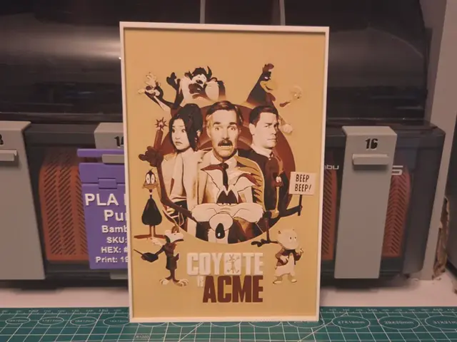 Coyote vs. Acme Movie Poster - Hueforge Art