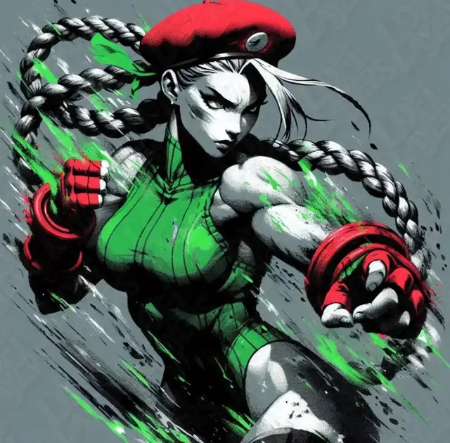 HueForge model: Cammy (Street Fighter) Hueforge by LoFi Layers