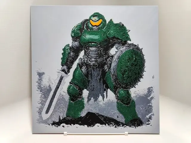 HueForge model: Doomslayer - Hueforge by BeaN