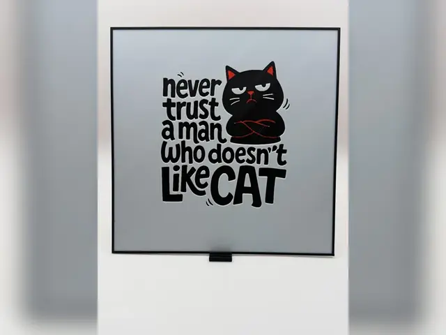HueForge model: Never Trust A Man Who Doesn't Like Cat Hueforge by Thadius