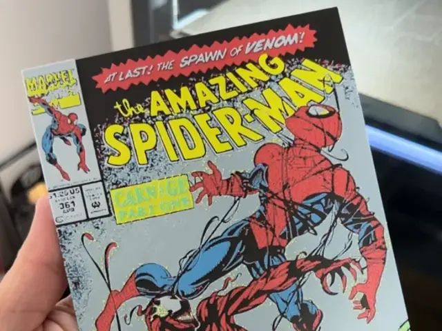 HueForge model: Spider-Man 361 (PART ONE) Comic Cover by Indepth_Creations