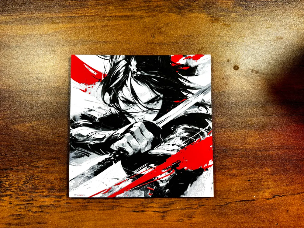 Mulan – Warrior of Honor 200x200 Poster by 3D Prints By Vic HueForge model: Mulan – Warrior of Honor 200x200 Poster by 3D Prints By Vic