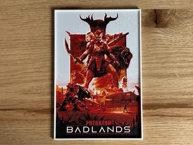 HueForge model: Predator: Badlands (2025) Hueforge Movie Poster by NiiON