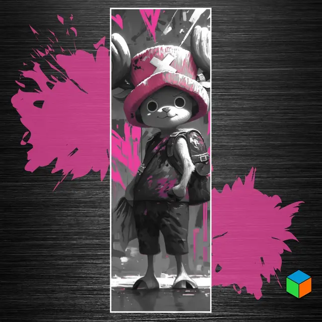 HueForge model: One Piece Exclusive: Chopper Joins the Crew! 🩺🏴‍☠️ by 3D Prints By Vic