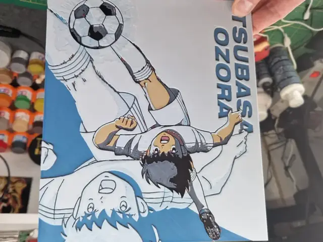 HueForge model: Captain Tsubasa Hueforge - Tsubasa Ozora by Dakiren