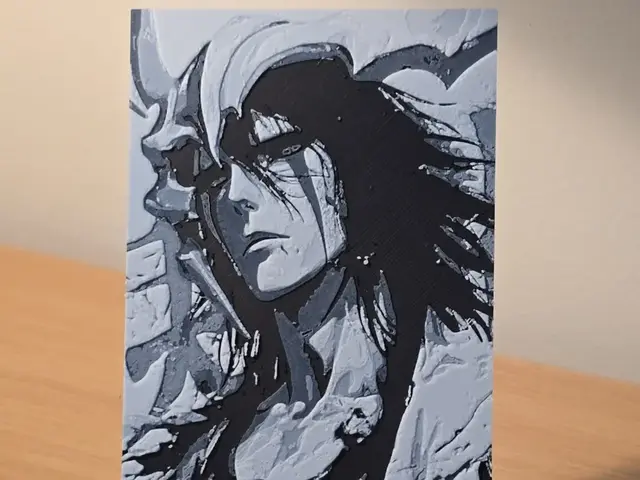 HueForge model: Hueforge - Bleach - Ulquiorra Cifer 1 by FxD | Function-X-Design