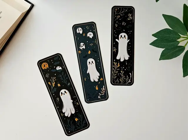 HueForge model: Boo-tiful Bookmarks Set by C3D