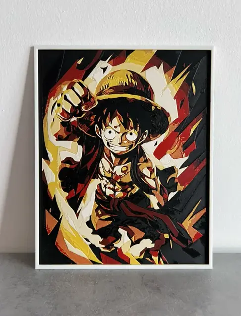 HueForge model: LUFFY ONE PIECE HUEFORGE by Giamma933