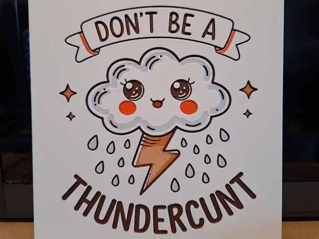 HueForge model: Dont be a thunder.... - Sarcastic huforge by 3dGlow
