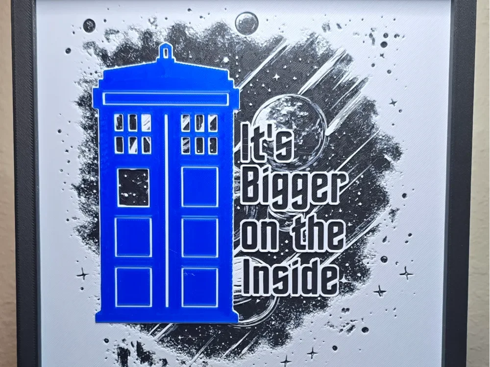 Dr Who Hueforge by Aprilk6366 HueForge model: Dr Who Hueforge by Aprilk6366