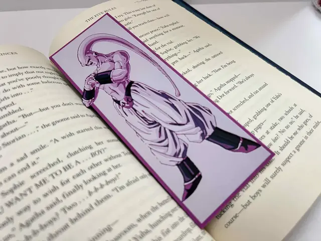 HueForge model: Majin Buu Bookmark by 3djd