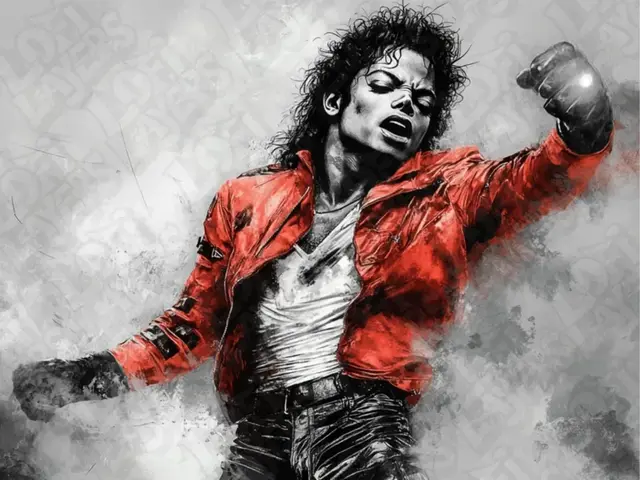 HueForge model: Michael Jackson Hueforge by LoFi Layers