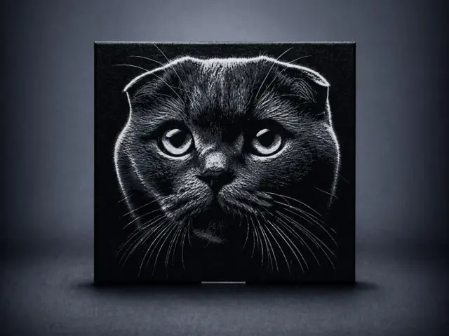 HueForge model: Scottish Fold cat by Aleksandr