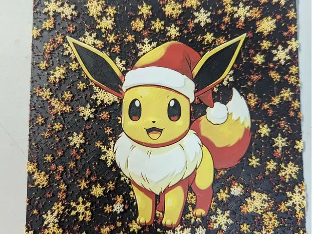 HueForge model: evoli noel v1 evee chrismas by ZombiePaint3D
