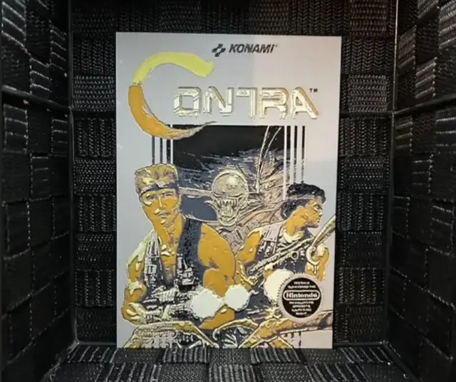 HueForge model: Hueforge Game Poster - Contra - by JoDau
