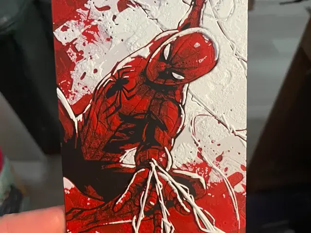 HueForge model: Spiderman Comic Book Style Hueforge by Advancedtechworldwide
