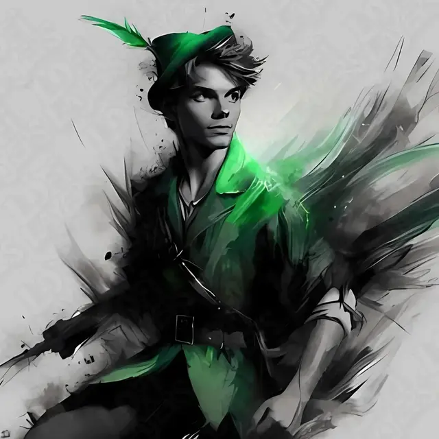 HueForge model: Peter Pan Hueforge by LoFi Layers