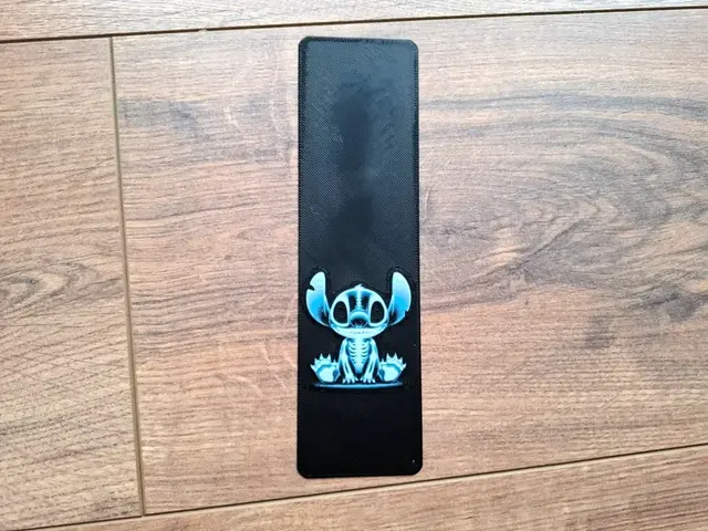HueForge model: Voltage shocked Stich , thin bookmark - hueforge by EternalDesigns3D