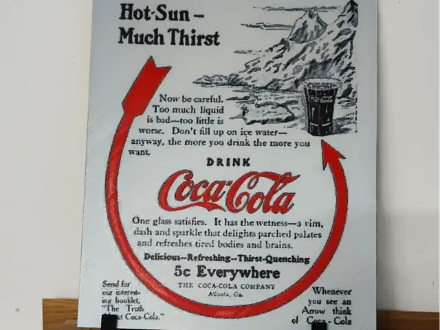 HueForge model: Coca cola Vintage advertising 2 by Altf4-Formation