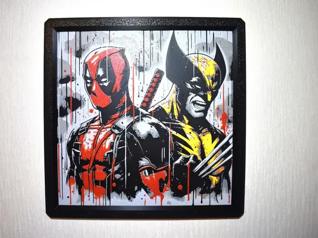Deadpool and Wolverine Hueforge