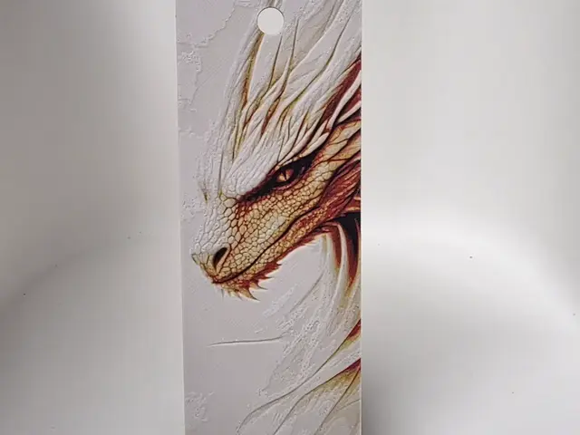 HueForge model: dragon bookmark by Morganja