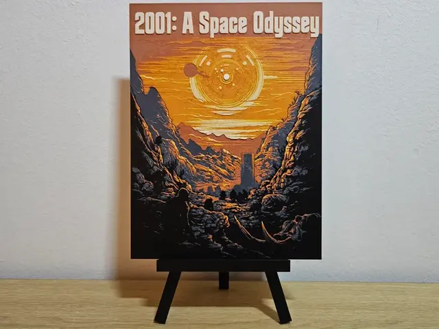 HueForge model: 2001: A Space Odyssey Hueforge by Opao