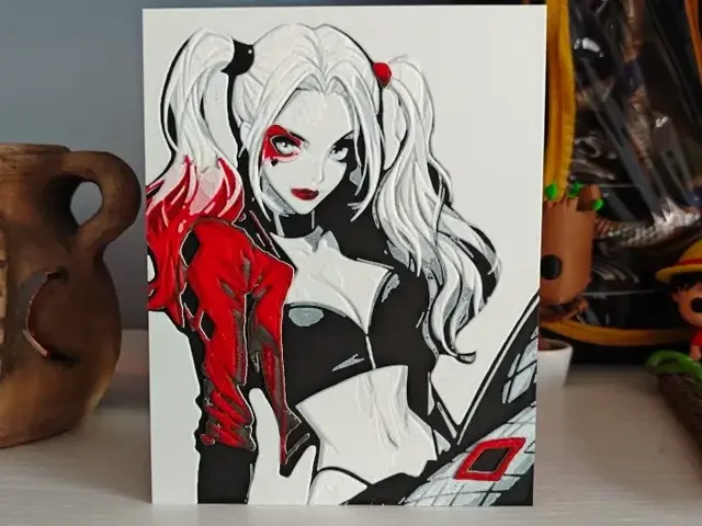 Retrato Harley Quinn