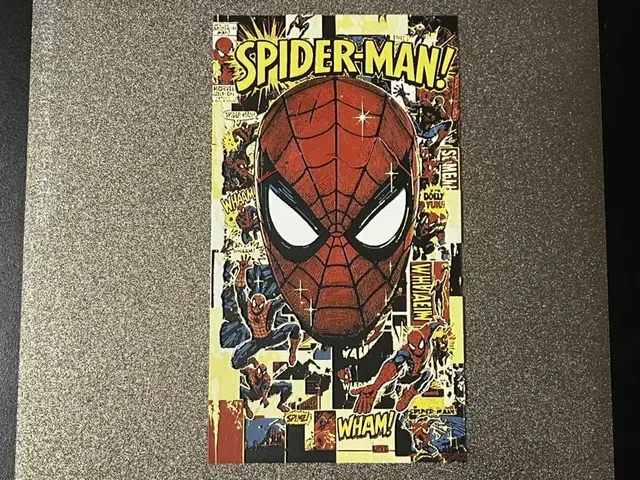 HueForge model: Spiderman Comic Hueforge by FantasyZ