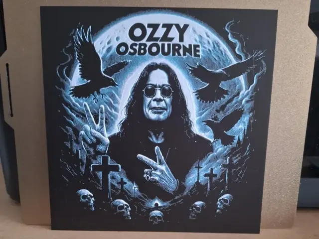 HueForge model: Ozzy Osbourne hueforge 2 options avaliable by 3dGlow