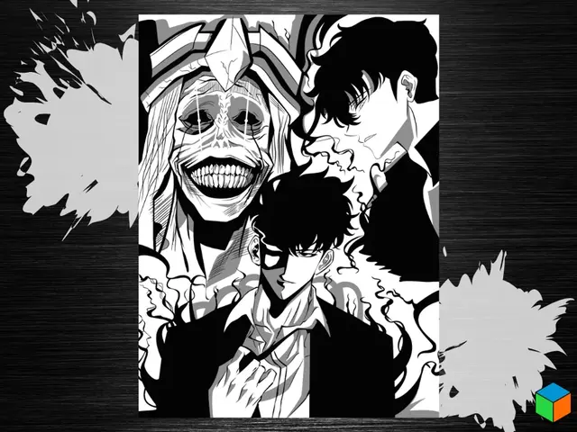 HueForge model: Solo Leveling Black & White Poster - Manga by 3D Prints By Vic
